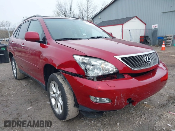 2009 Lexus RX 350 with VIN 2T2HK31U59C119192, listed as a IAAI auction lot 42001912 with 106,171 mi miles and . Bid and sale history available at DreamBid. Image 1.
