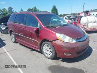 2009 Toyota Sienna XLE with VIN 5TDZK22C99S274280, listed as a IAAI auction lot 42210324 with 149,076 mi miles and . Bid and sale history available at carsss.com. Image 1.