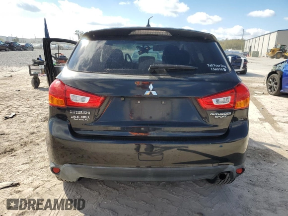 2016 Mitsubishi Outlander Sport 2.0 ES with VIN JA4AP3AU6GZ057869, listed as a Copart auction lot 46245515 with 135,167 mi miles and Salvage Title. Bid and sale history available at carsss.com. Image 6.