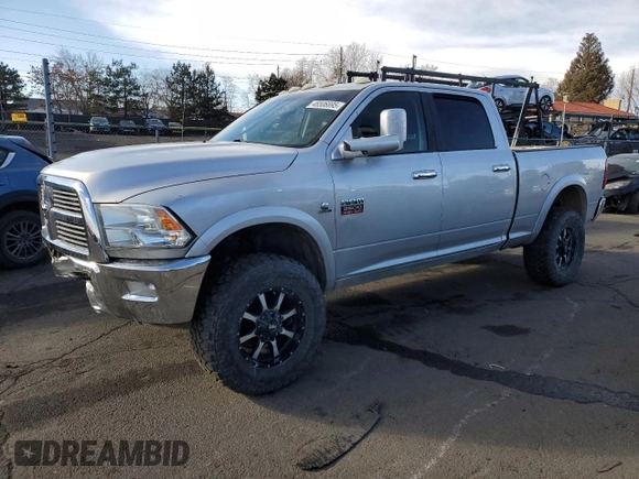 2010 Dodge Ram 3500 Laramie with VIN 3D73Y3CL6AG133877, listed as a Copart auction lot 46506895 with 176,677 mi miles and Clean Title. Bid and sale history available at carsss.com. Image 1.