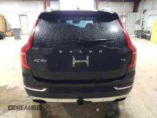 2016 Volvo XC90 T6 Momentum with VIN YV4A22PK2G1044567, listed as a Copart auction lot 51712435 with 77,896 mi miles and Salvage Title. Bid and sale history available at DreamBid. Image 6.