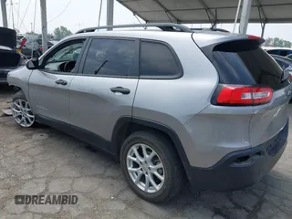 2016 Jeep Cherokee Sport with VIN 1C4PJLAB2GW324331, listed as a IAAI auction lot 42432937 with 50,270 mi miles and . Bid and sale history available at DreamBid. Image 3.