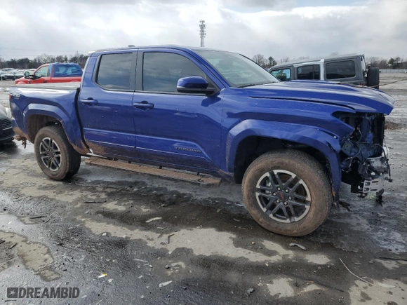2024 Toyota Tacoma 4WD SR5 with VIN 3TMLB5JN4RM070822, listed as a Copart auction lot 46211465 with 4,731 mi miles and Salvage Title. Bid and sale history available at carsss.com. Image 4.