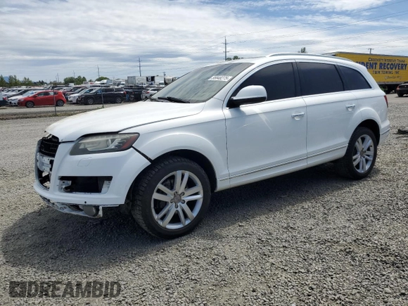 2011 Audi Q7 Premium Plus с VIN WA1LMAFEXBD004153, выставлен на аукционе Copart как лот 55848275 с пробегом 153 167 миль миль и Списание • Salvage title. История ставок и продаж доступна на DreamBid. Изображение 1.