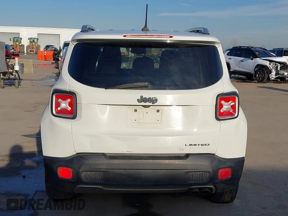 2017 Jeep Renegade Limited with VIN ZACCJADB5HPE83227, listed as a IAAI auction lot 41266582 with 150,404 mi miles and . Bid and sale history available at DreamBid. Image 17.
