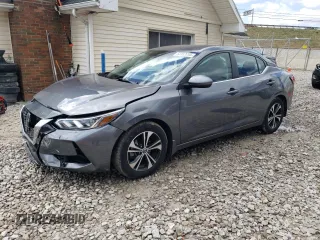 2022 Nissan Sentra SV with VIN 3N1AB8CV2NY296465, listed as a Copart auction lot 52352655 with 37,403 mi miles and Salvage Title. Bid and sale history available at DreamBid. Image 1.