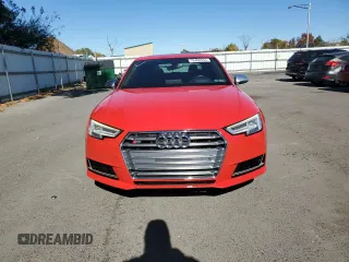 2018 Audi S4 Prestige with VIN WAUC4AF44JA002599, listed as a Copart auction lot 76480454 with 67,325 mi miles and Salvage Title. Bid and sale history available at carsss.com. Image 5.