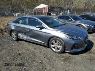 2018 Hyundai Sonata SEL with VIN 5NPE34AF2JH685825, listed as a Copart auction lot 52036325 with 45,680 mi miles and Salvage Title. Bid and sale history available at DreamBid. Image 4.