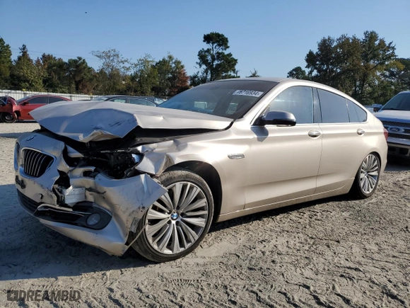 2014 BMW 5 Series Gran Turismo 535i with VIN WBA5M2C55ED085766, listed as a Copart auction lot 76716934 with 151,144 mi miles and Salvage Title. Bid and sale history available at carsss.com. Image 2.