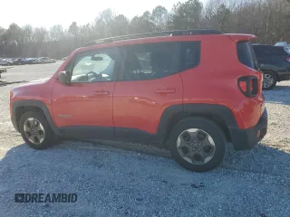 2016 Jeep Renegade Sport with VIN ZACCJAAT6GPE36896, listed as a Copart auction lot 45937515 with 109,468 mi miles and Salvage Title. Bid and sale history available at DreamBid. Image 2.