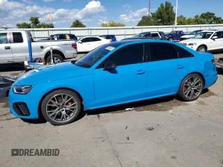2021 Audi S4 Premium Plus with VIN WAUB4AF44MA030810, listed as a Copart auction lot 68655083 with 12,299 mi miles. Bid and sale history available at carsss.com. Image 1.