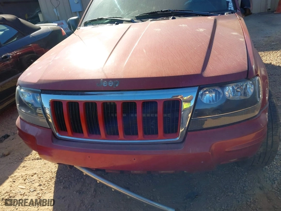 2004 Jeep Grand Cherokee Limited with VIN 1J4GW58N34C124515, listed as a IAAI auction lot 40602071 with 169,358 mi miles. Bid and sale history available at carsss.com. Image 12.
