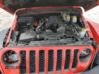2020 Jeep Gladiator Rubicon z VIN 1C6JJTBG4LL167159, wystawiony jako Copart lot #54992395 z przebiegiem 73 906 mil mil oraz Szkoda całkowita • Salvage title. Historia ofert i sprzedaży dostępna na DreamBid. Obrazek 11.