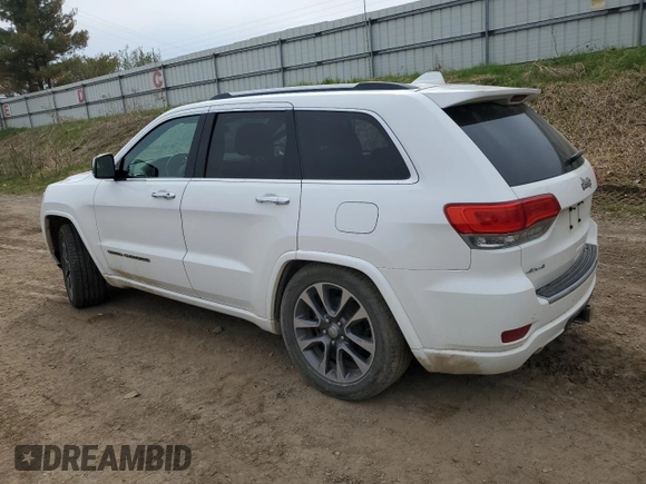 2017 Jeep Grand Cherokee Overland with VIN 1C4RJFCG1HC608250, listed as a Copart auction lot 54299695 with 48,310 mi miles and Clean Title. Bid and sale history available at carsss.com. Image 2.