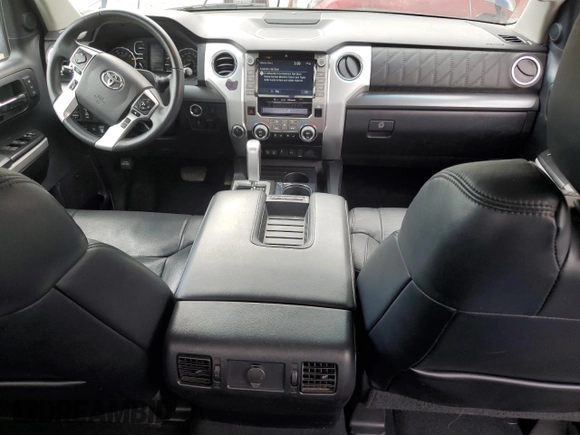 2021 Toyota Tundra Platinum with VIN 5TFAY5F18MX965518, listed as a Copart auction lot 56329745 with 66,313 mi miles and Salvage title. Bid and sale history available at DreamBid. Image 8.