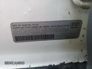 2008 Audi A6 z VIN WAUDV74F08N029052, wystawiony jako Copart lot #51137185 z przebiegiem 144 253 mil mil oraz Czysty tytuł • Clean title. Historia ofert i sprzedaży dostępna na DreamBid. Obrazek 12.