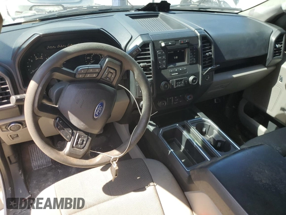 2020 Ford F-150 XL with VIN 1FTEX1C50LKE46270, listed as a Copart auction lot 84717084 with 41,241 mi miles and Non Repairable. Bid and sale history available at DreamBid. Image 8.