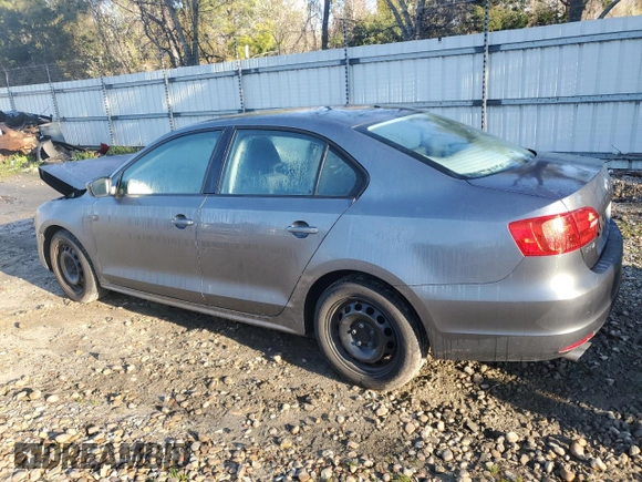 2014 Volkswagen Jetta Sedan S with VIN 3VW2K7AJ7EM237847, listed as a Copart auction lot 49572085 with 112,964 mi miles and Salvage Title. Bid and sale history available at carsss.com. Image 2.
