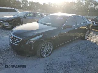 2017 Cadillac CT6 RWD with VIN 1G6KA5RXXHU148361, listed as a Copart auction lot 83593004 with 169,513 mi miles and Salvage Title. Bid and sale history available at carsss.com. Image 1.