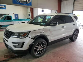 2016 Ford Explorer Sport with VIN 1FM5K8GT0GGC31749, listed as a Copart auction lot 58024055 with 99,220 mi miles and Salvage title. Bid and sale history available at DreamBid. Image 1.