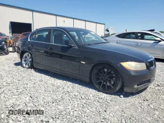 2007 BMW 3 Series 335i with VIN WBAVB73577VF54424, listed as a Copart auction lot 49334785 with 149,595 mi miles and Salvage title. Bid and sale history available at DreamBid. Image 4.