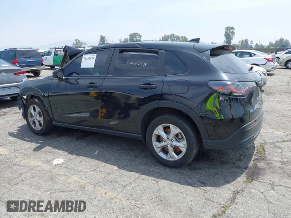 2023 Honda HR-V LX with VIN 3CZRZ1H32PM742306, listed as a IAAI auction lot 42162835 with Not provided miles and . Bid and sale history available at DreamBid. Image 3.