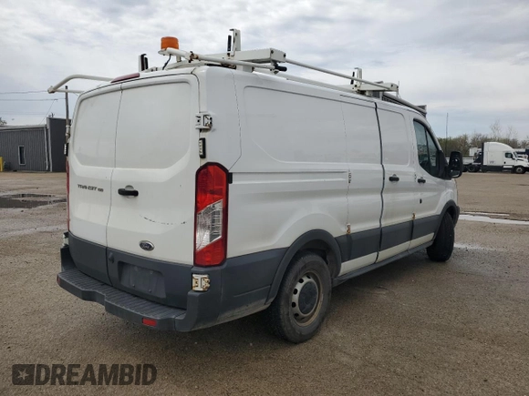 2015 Ford Transit Cargo with VIN 1FTNE1ZM5FKA17246, listed as a Copart auction lot 53280905 with 204,768 mi miles and Clean Title. Bid and sale history available at carsss.com. Image 3.