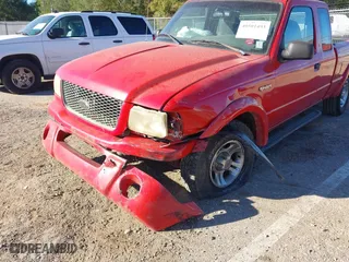 2002 Ford Ranger XL Fleet with VIN 1FTYR44V62PB22992, listed as a IAAI auction lot 40501493 with 211,517 mi miles. Bid and sale history available at carsss.com. Image 6.