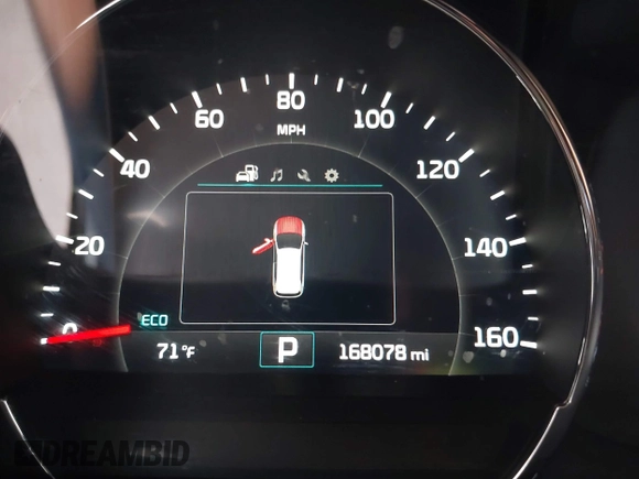 2016 Kia Sorento EX with VIN 5XYPHDA56GG133679, listed as a IAAI auction lot 42364664 with 168,078 mi miles and . Bid and sale history available at DreamBid. Image 15.