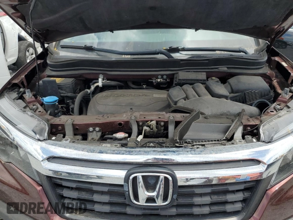 2019 Honda Ridgeline RTL-T with VIN 5FPYK3F65KB026342, listed as a Copart auction lot 65613715 with 70,622 mi miles and Clean title. Bid and sale history available at DreamBid. Image 12.