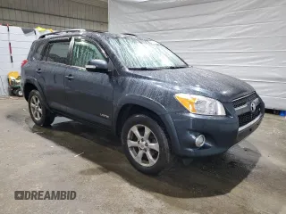 2011 Toyota RAV4 Ltd with VIN 2T3DK4DV0BW055524, listed as a Copart auction lot 47546935 with 165,175 mi miles and Salvage Title. Bid and sale history available at carsss.com. Image 4.
