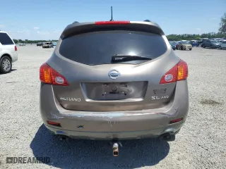 2009 Nissan Murano SL with VIN JN8AZ18W39W138462, listed as a Copart auction lot 53368855 with 219,111 mi miles and Clean Title. Bid and sale history available at carsss.com. Image 6.