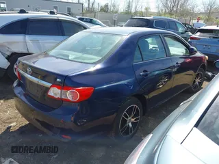 2013 Toyota Corolla L with VIN 2T1BU4EE8DC968321, listed as a IAAI auction lot 42048769 with 178,372 mi miles. Bid and sale history available at carsss.com. Image 4.