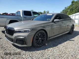 2020 BMW 7 Series 740i with VIN WBA7T2C09LGF96718, listed as a Copart auction lot 63169003 with 43,315 mi miles. Bid and sale history available at carsss.com. Image 1.
