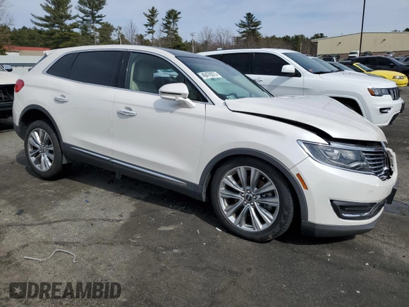 2016 Lincoln MKX Reserve with VIN 2LMTJ8LP8GBL53094, listed as a Copart auction lot 49479075 with 81,415 mi miles and Salvage Title. Bid and sale history available at carsss.com. Image 4.