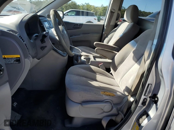 2009 Kia Sedona LX with VIN KNDMB233696315862, listed as a Copart auction lot 76493774 with 178,981 mi miles and Salvage Title. Bid and sale history available at carsss.com. Image 7.