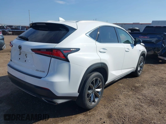 2019 Lexus NX 300 z VIN JTJYARBZ5K2137519, wystawiony jako IAAI lot #41465576 z przebiegiem 38 794 mil mil oraz . Historia ofert i sprzedaży dostępna na DreamBid. Obrazek 4.