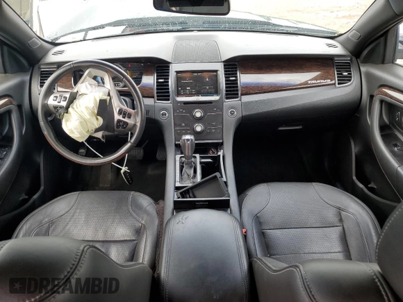 2015 Ford Taurus Limited with VIN 1FAHP2F84FG118324, listed as a Copart auction lot 63366325 with 89,306 mi miles and Salvage title. Bid and sale history available at DreamBid. Image 8.