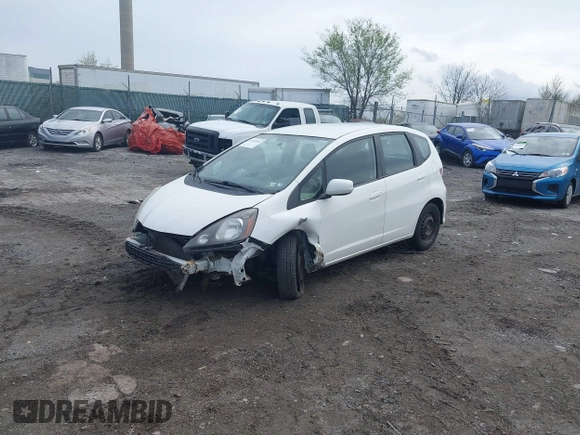 2013 Honda Fit with VIN JHMGE8H36DC022455, listed as a IAAI auction lot 41955605 with 172,471 mi miles. Bid and sale history available at carsss.com. Image 2.