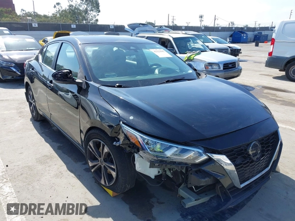 2020 Nissan Sentra SV z VIN 3N1AB8CV7LY270036, wystawiony jako IAAI lot #42323645 z przebiegiem 68 099 mil mil oraz . Historia ofert i sprzedaży dostępna na DreamBid. Obrazek 6.