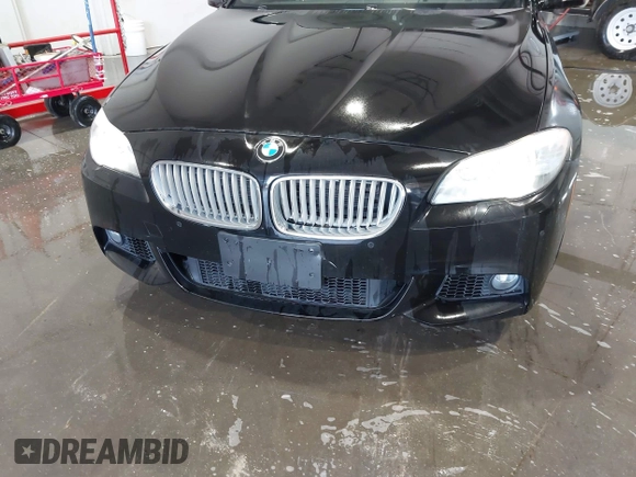2013 BMW 5 Series 550i xDrive with VIN WBAFU9C56DDY70471, listed as a IAAI auction lot 42158400 with 100,251 mi miles and . Bid and sale history available at carsss.com. Image 6.