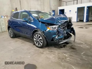 2020 Buick Encore Essence z VIN KL4CJGSB9LB033504, wystawiony jako Copart lot #43911325 z przebiegiem 62 471 mil mil oraz Szkody całkowita. Historia ofert i sprzedaży dostępna na DreamBid. Obrazek 11.