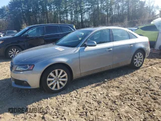 2011 Audi A4 2.0T Premium Plus with VIN WAUHFAFL4BN021719, listed as a Copart auction lot 53555905 with 126,834 mi miles and Clean Title. Bid and sale history available at carsss.com. Image 1.