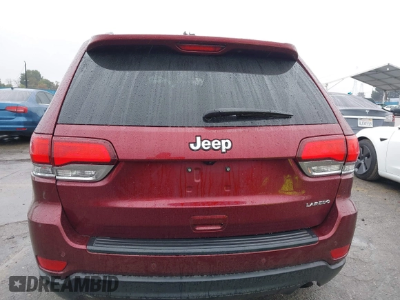 2021 Jeep Grand Cherokee Laredo X with VIN 1C4RJEAG4MC681989, listed as a IAAI auction lot 41571341 with 61,090 mi miles and . Bid and sale history available at DreamBid. Image 16.