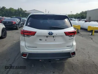 2019 Toyota Highlander Hybrid Limited with VIN 5TDDGRFH0KS078518, listed as a Copart auction lot 60562235 with 132,425 mi miles and Salvage title. Bid and sale history available at DreamBid. Image 6.