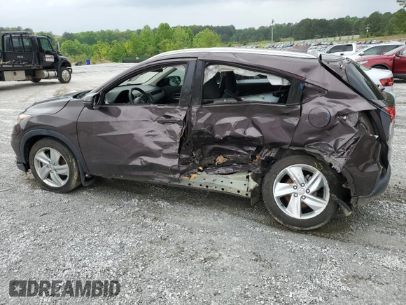 2019 Honda HR-V EX with VIN 3CZRU5H54KM704964, listed as a Copart auction lot 54319735 with 95,894 mi miles and Clean Title. Bid and sale history available at carsss.com. Image 2.