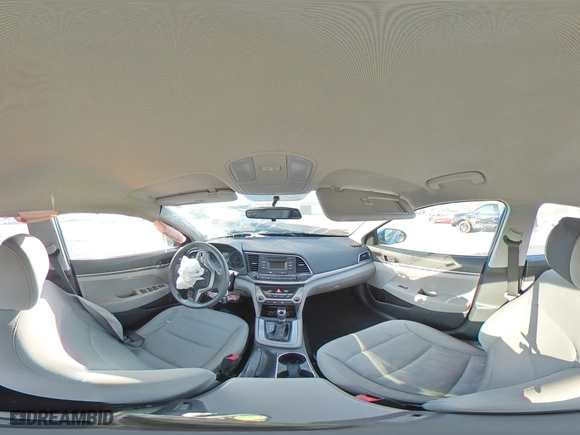 2017 Hyundai Elantra SE with VIN 5NPD74LF0HH196248, listed as a Copart auction lot 45359565 with 0 mi miles and Salvage Title. Bid and sale history available at carsss.com. Image 13.