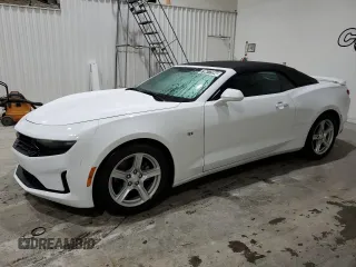 2022 Chevrolet Camaro 1LT with VIN 1G1FB3DX0N0105148, listed as a Copart auction lot 79677594 with 57,035 mi miles and Clean Title. Bid and sale history available at carsss.com. Image 1.