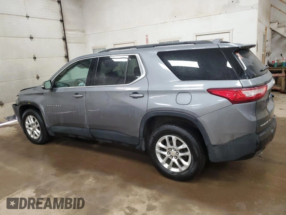 2019 Chevrolet Traverse LT Cloth with VIN 1GNEVGKW0KJ313460, listed as a Copart auction lot 53276505 with 77,087 mi miles and Clean Title. Bid and sale history available at carsss.com. Image 2.