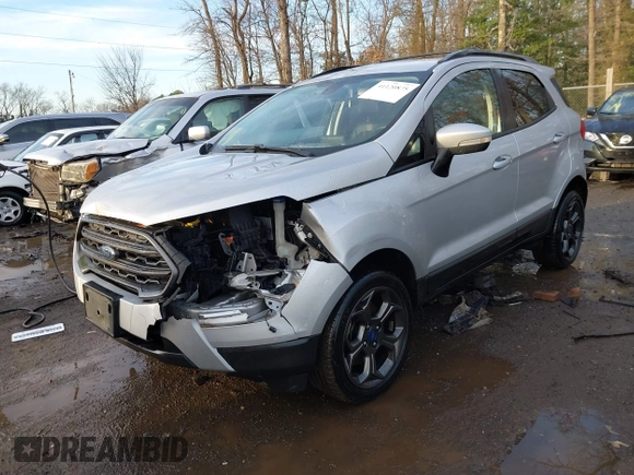 2018 Ford EcoSport SES with VIN MAJ6P1CL1JC189183, listed as a IAAI auction lot 41120875 with 95,741 mi miles and . Bid and sale history available at DreamBid. Image 17.